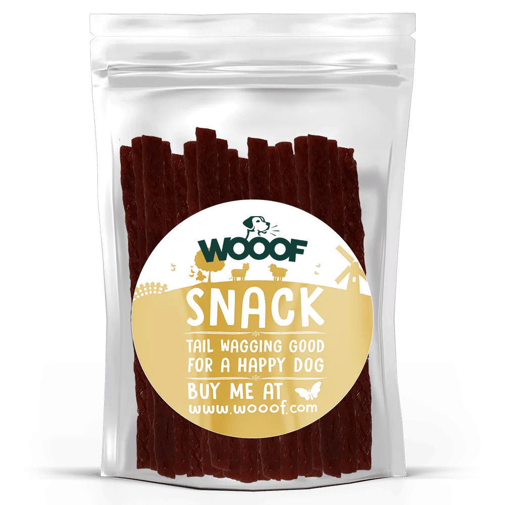 WOOOF beef sticks