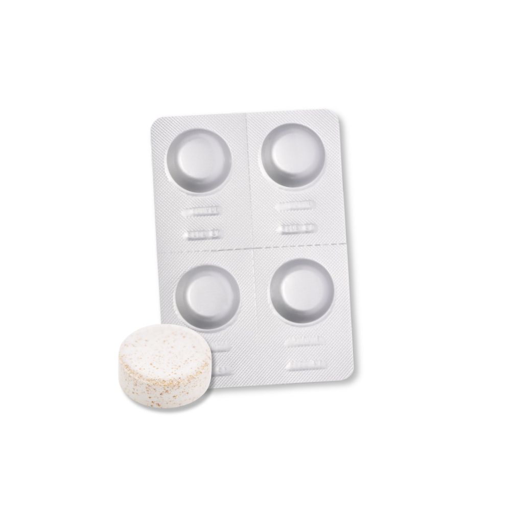 1 strip met 4 ontwormingstabletten