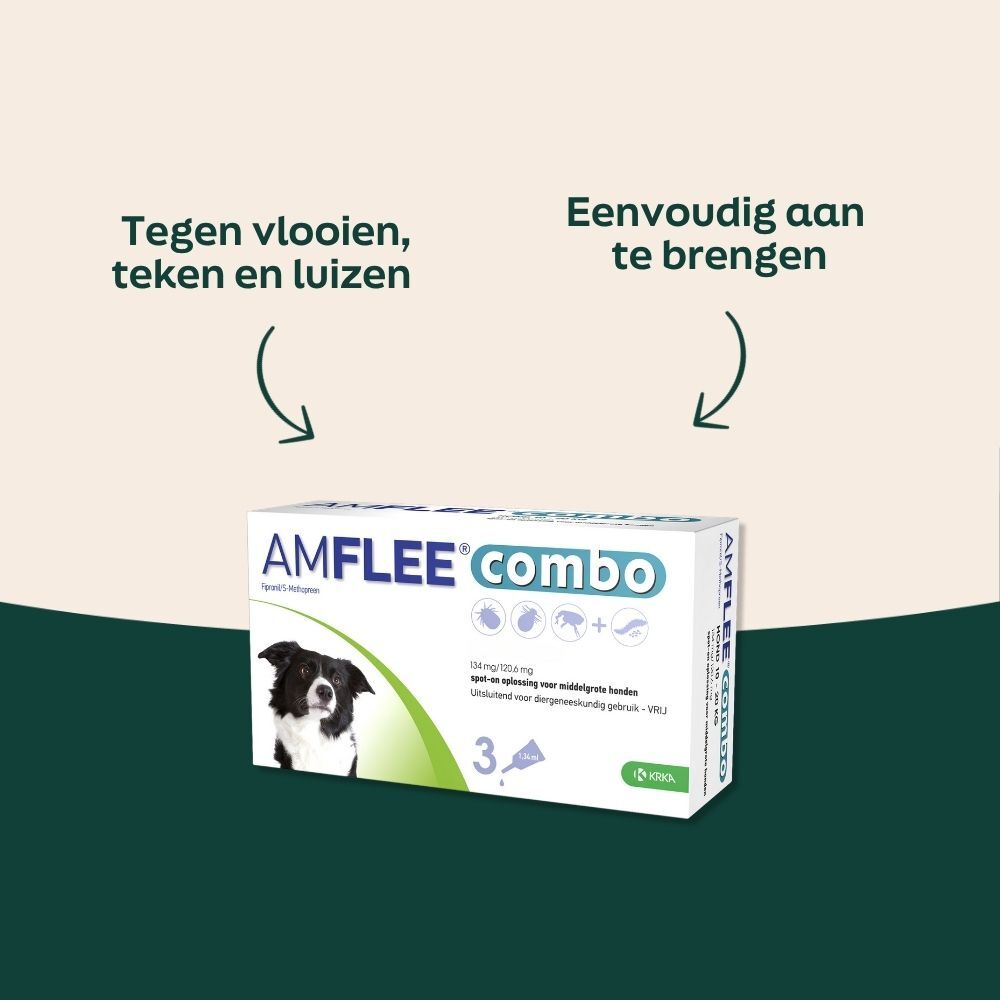 Uitleg teken en vlooien - eenvoudig aan te brengen - WOOOF