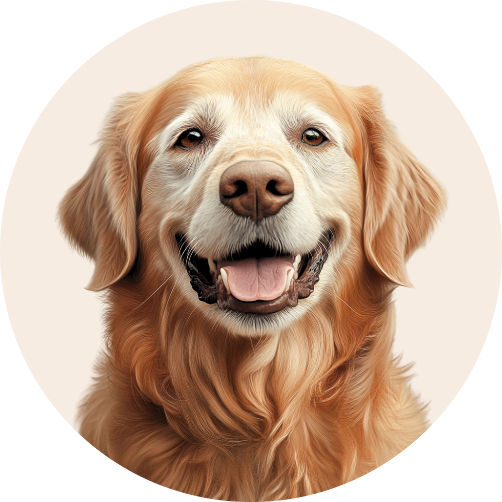 Senior hond retriever - filter