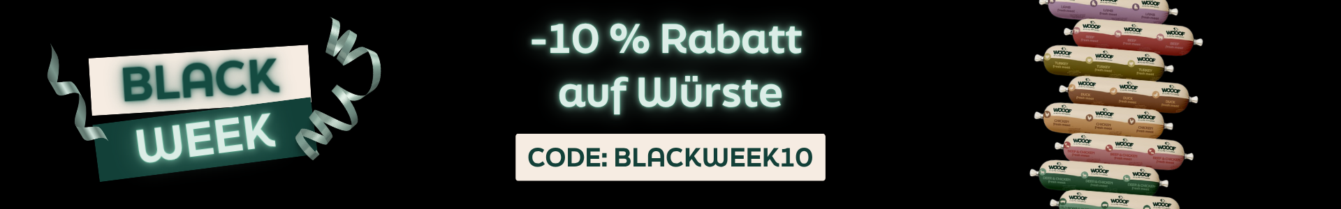 WOOOF aanbieding snacks