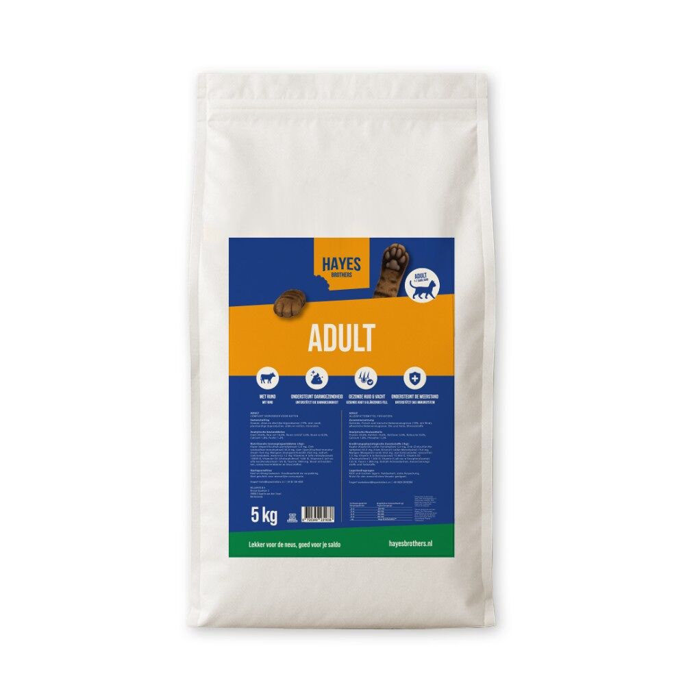Katze Adult | 5kg 1 Sack Hayes Brothers Adult Katzenfutter