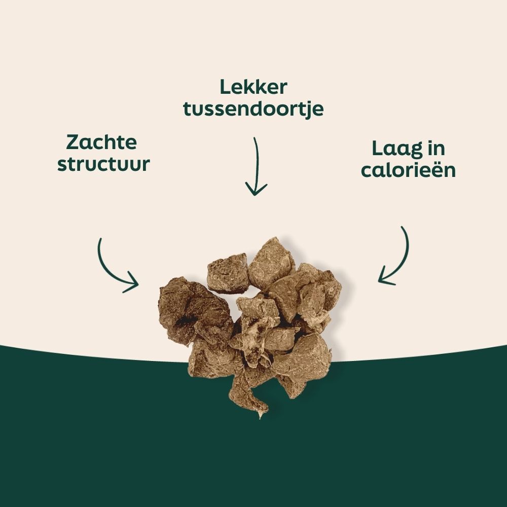 korrels, snack, rotse stukken, bruin, kruimels