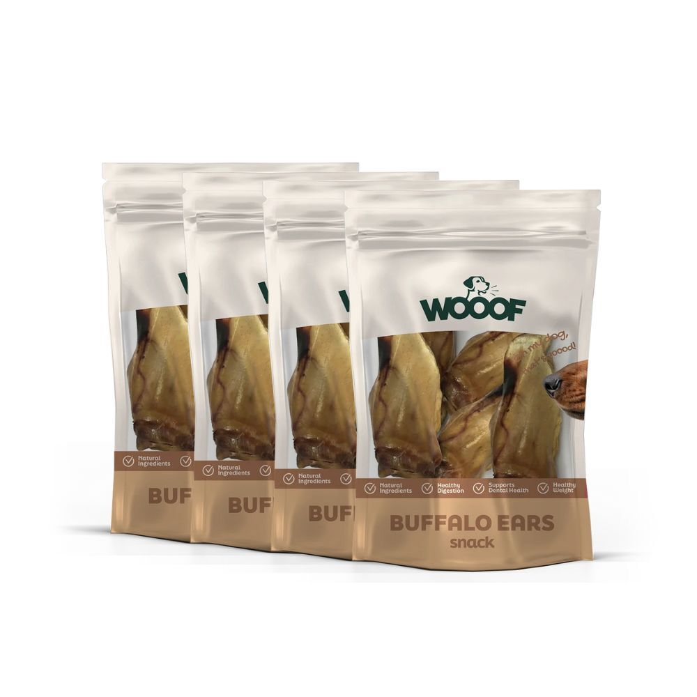 honden buffeloren snack honden 4 zakjes