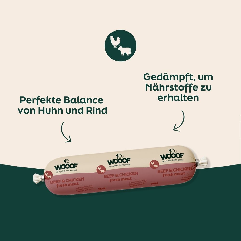 Hühnchen- & Rinderwurstpaket Hühnchen- & Rinderwurstpaket