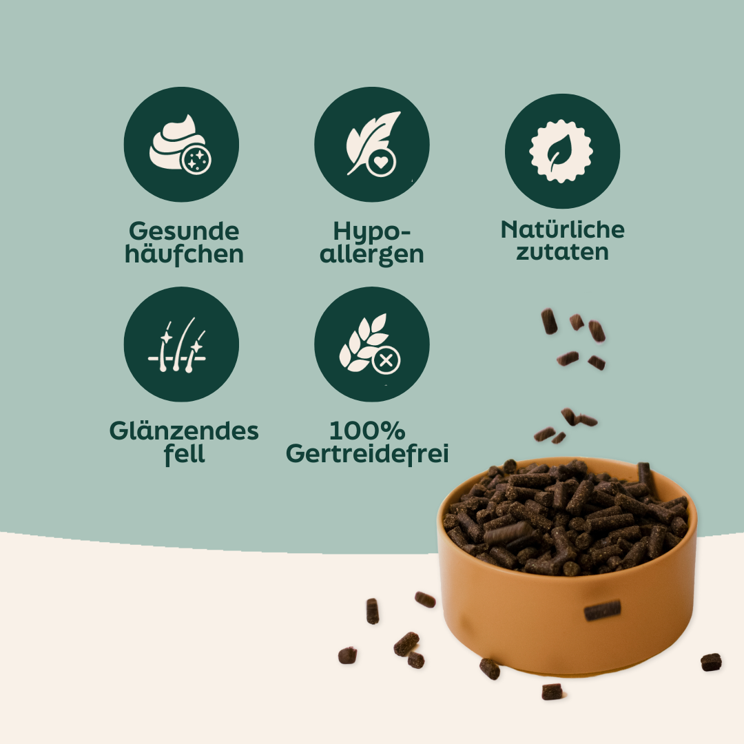 WOOOF Lamm & Kartoffel Hundefutter Vorteile von WOOOF Lamm & Kartoffel Hundefutter.