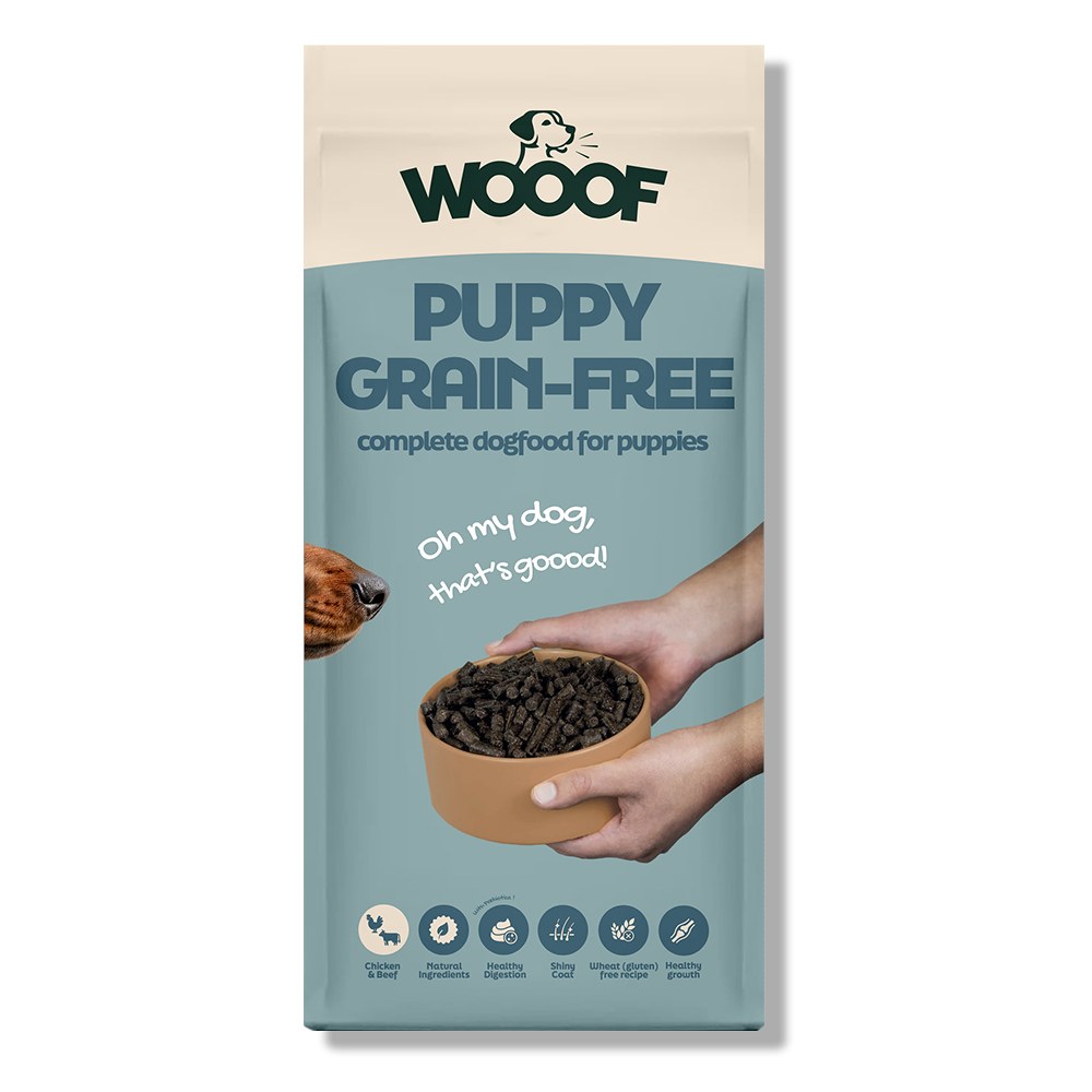 WOOOF Getreidefreies Welpenfutter 18-kg-Sack WOOOF Puppy Getreidefrei Hundefutter