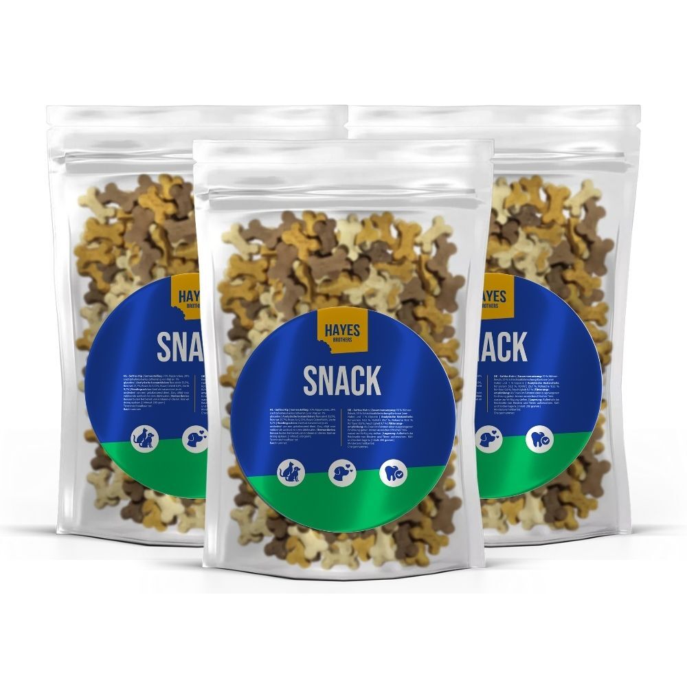 Hayes Brothers snack koektrainers multipack van 3