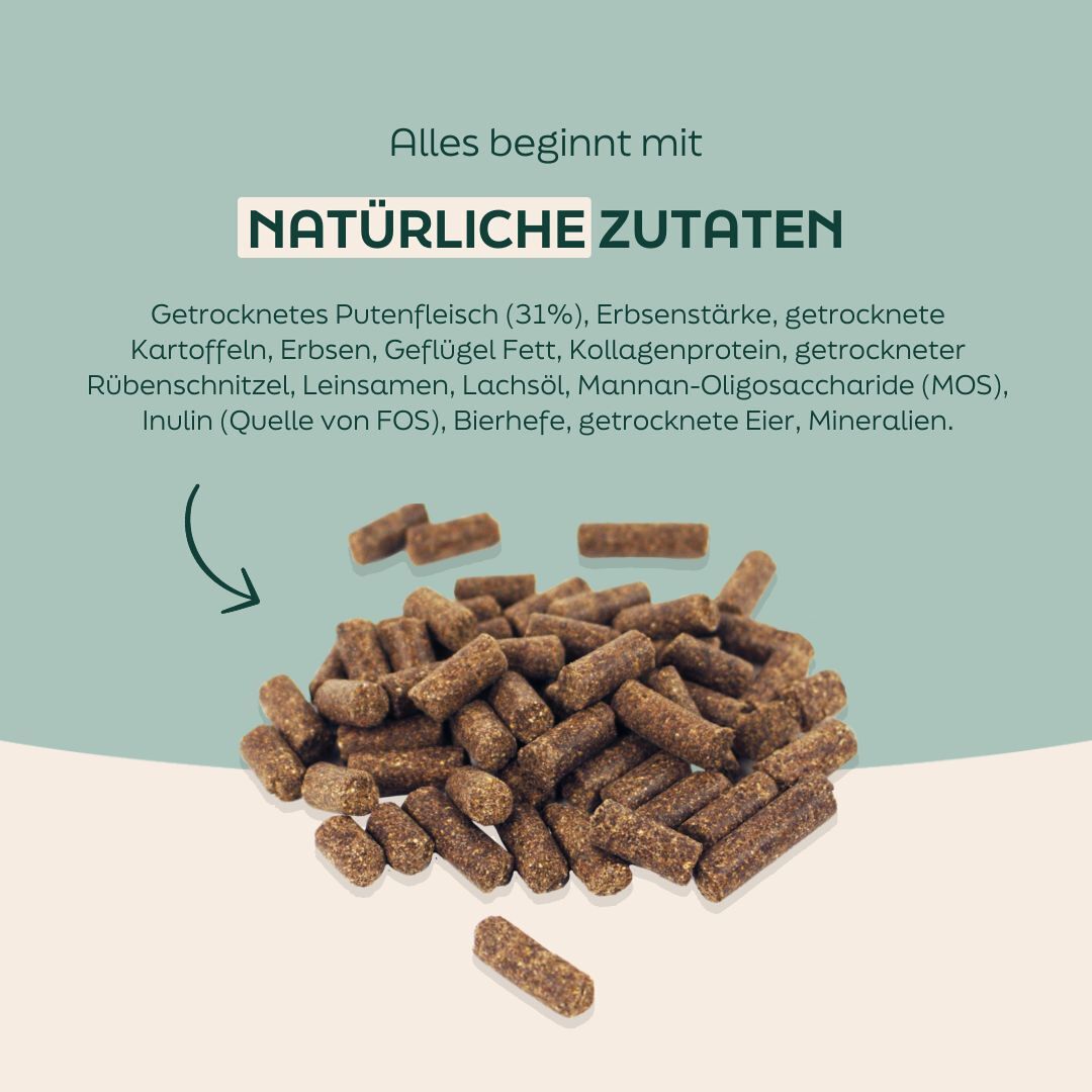 WOOOF Getreidefreies Welpenfutter Welpenfutter ohne Getreide – Übersicht der natürlichen Zutaten