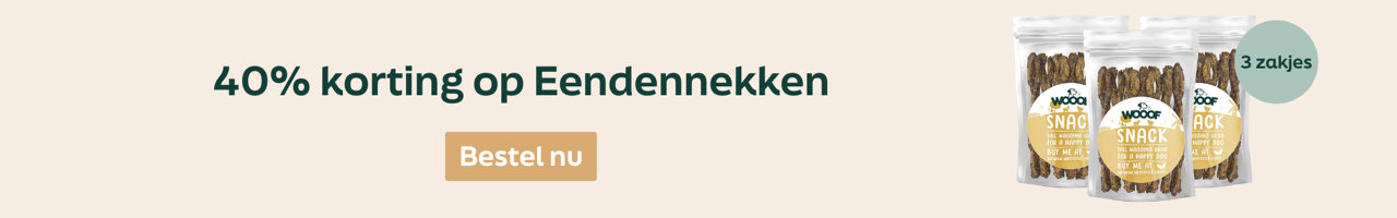 WOOOF aanbieding snacks