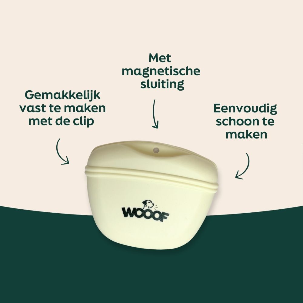 WOOOF snackzakje voordelen