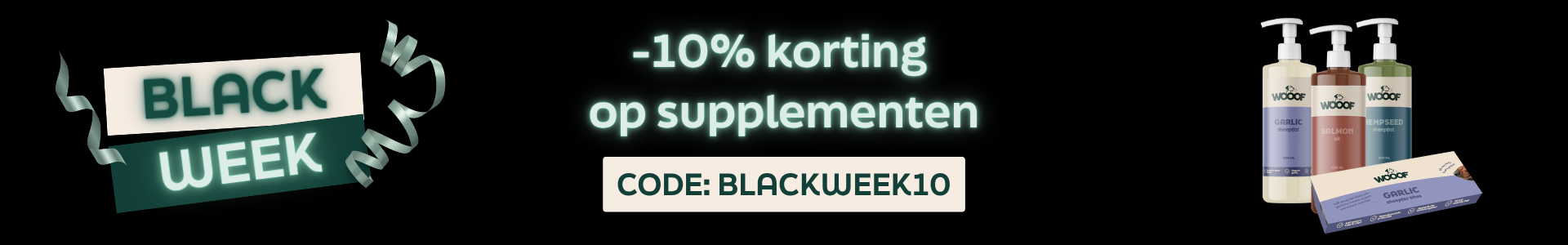 WOOOF aanbieding snacks