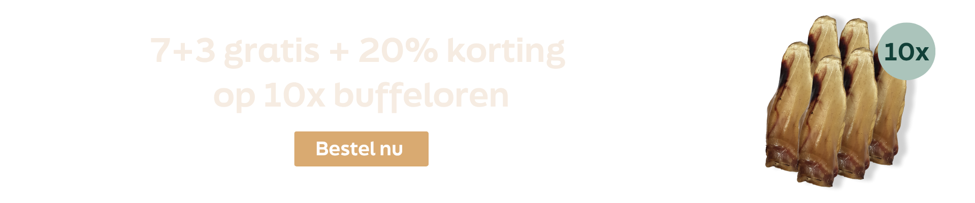 WOOOF aanbieding snacks