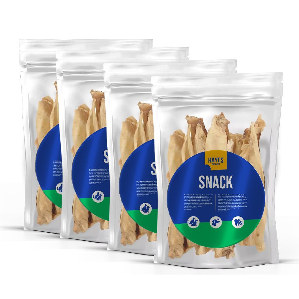 Lammohren Hayes Brothers snack lamsoren multipack van 4