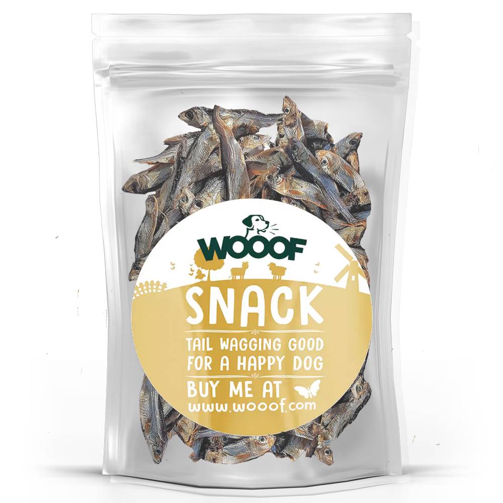 WOOOF Gedroogde Sprotjes wooof-snacks-sprotjes