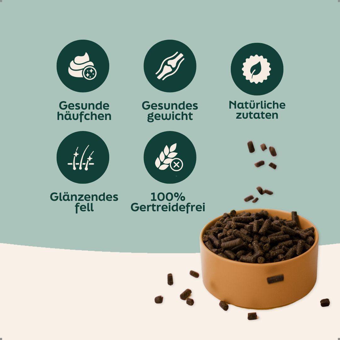 WOOOF Getreidefreies Welpenfutter Vorteile von WOOOF Puppy getreidefrei Hundefutter