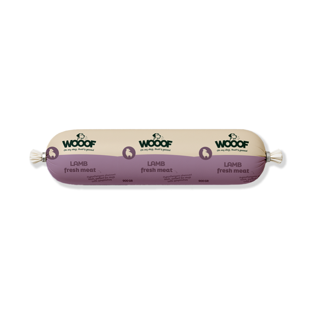 WOOOF Lammwurst Frisch Lamm Wurst 800 g