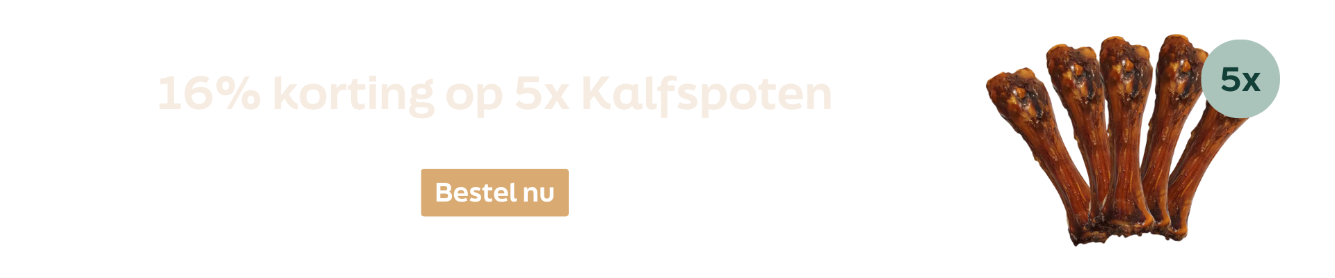 WOOOF aanbieding snacks