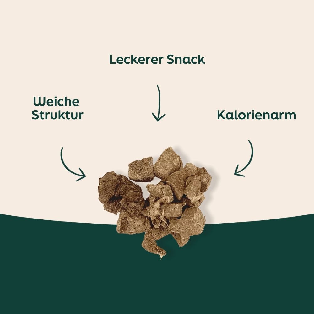 WOOOF Rinderlunge Würfel