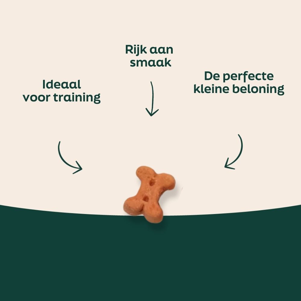 botten, botenvorm, huisdiertrakt, oranje kleur, training snack