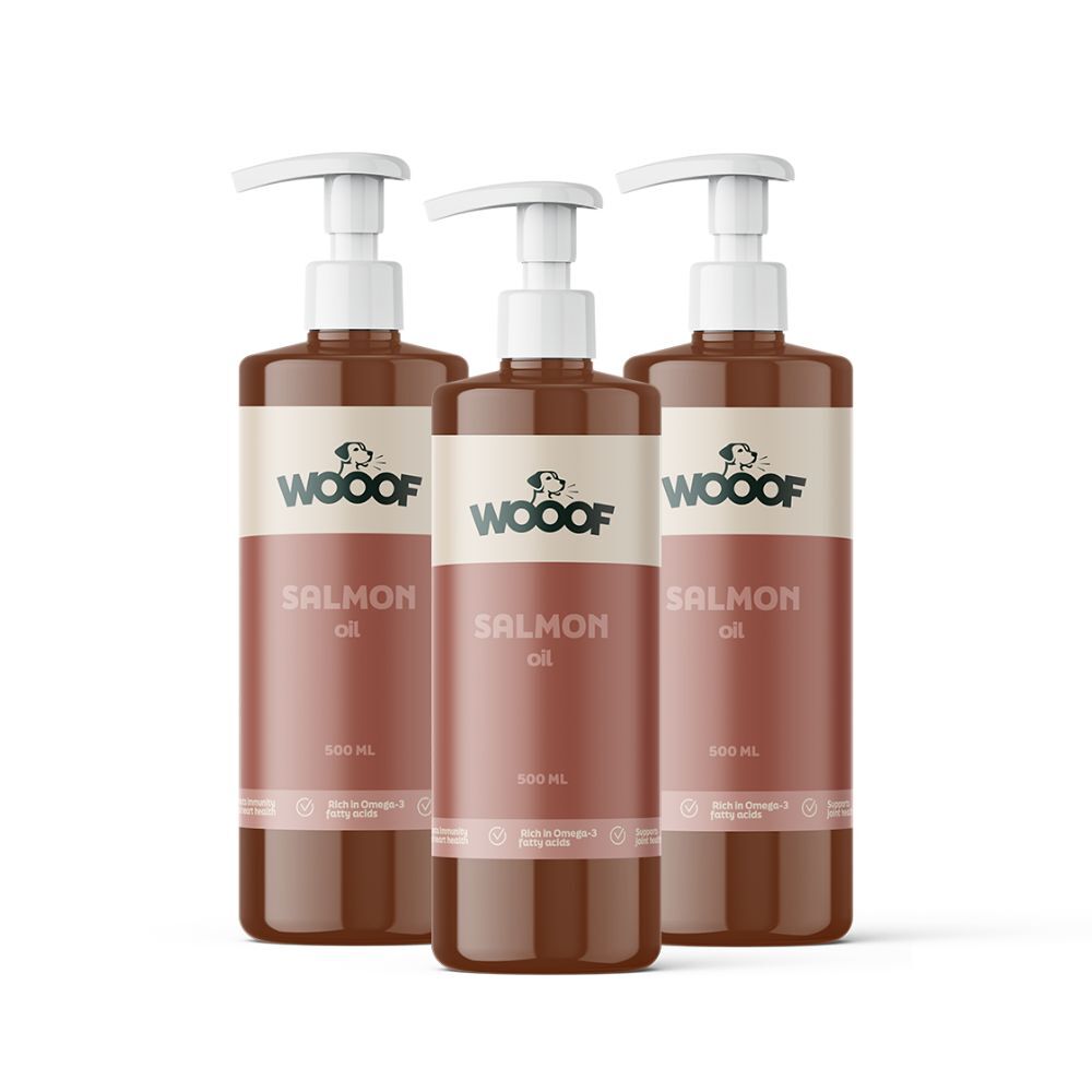 WOOOF Supplementen WOOOF Wild Norwegian Zalmolie - vloeibaar