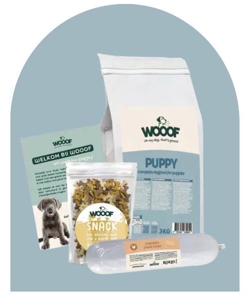 puppy probeerpakket van wooof