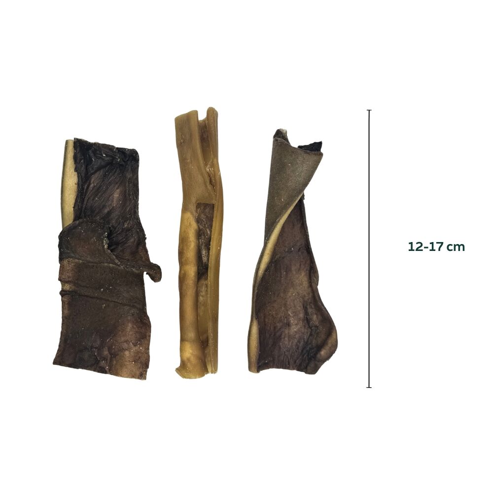 WOOOF Rinderkopfhaut runderhuid 12-17cm