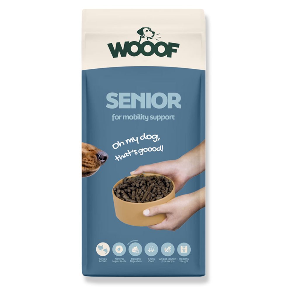 WOOOF senior hondenvoer 18kg