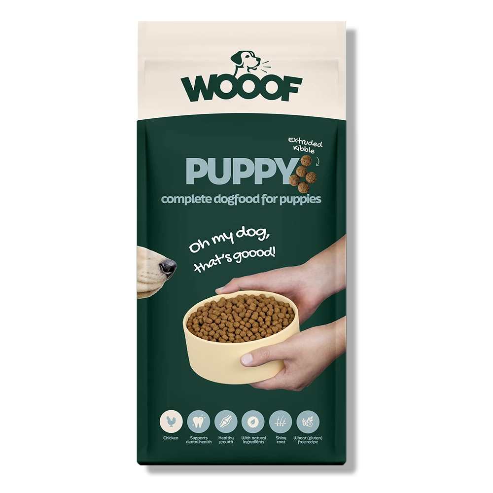 Wooof Puppy Hondenvoer - Krokant