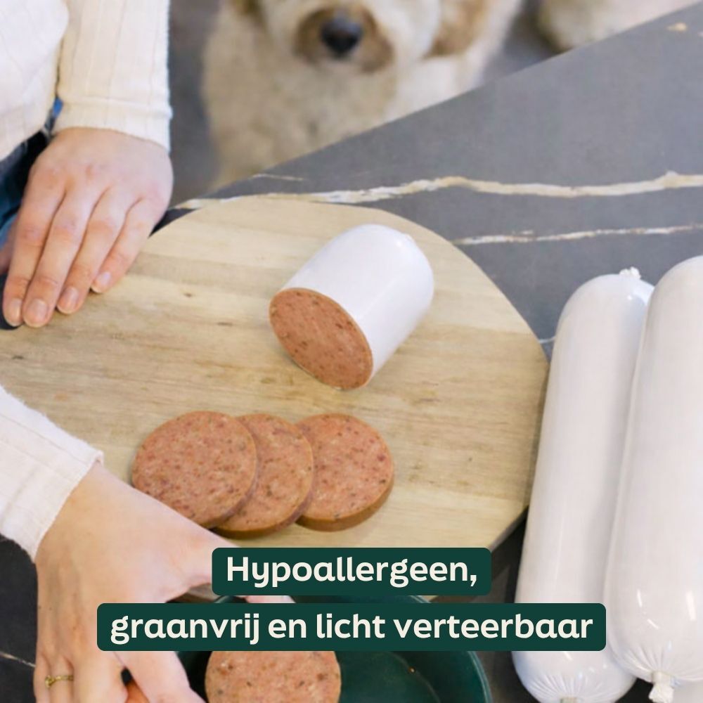 worsten, gesneden, vlees, roze, voedsel