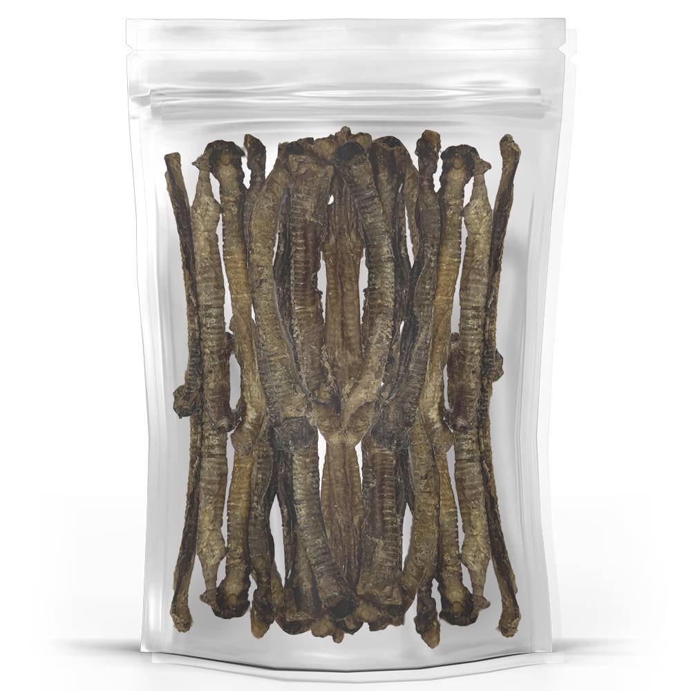 Yourdog Snacks lamsluchtpijp – natuurlijke, gedroogde lamsluchtpijp als smakelijke en licht verteerbare kauwsnack voor honden.