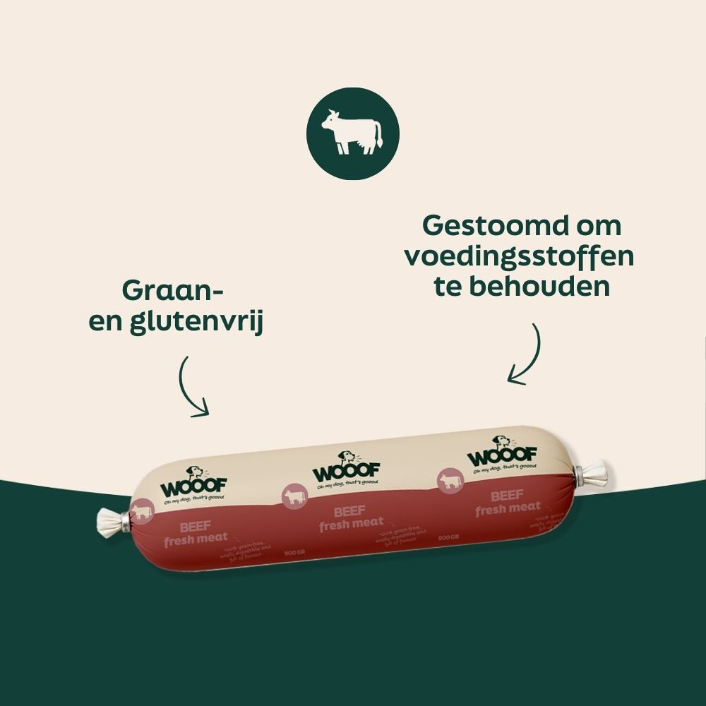 Rund worst - Graanvrij rund worst USP afbeelding