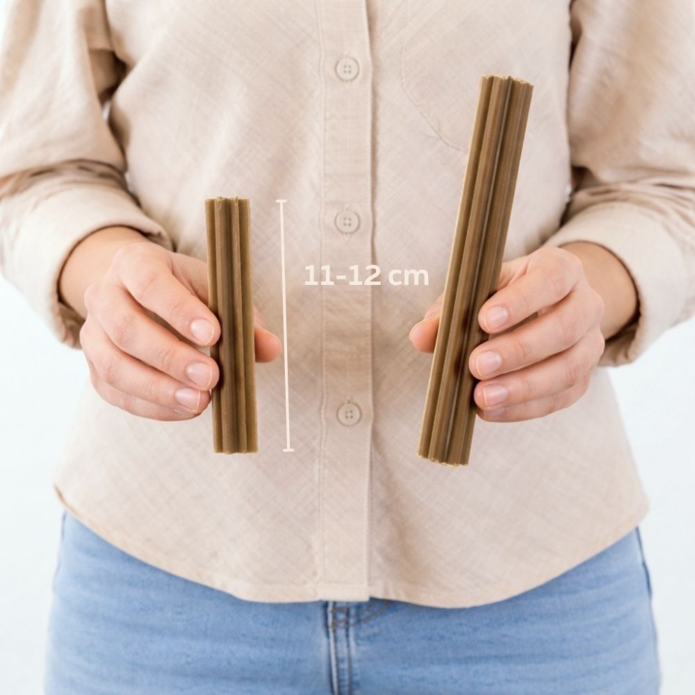 pasta sticks, bruin, modelleren, silicone, maat 11-12 cm